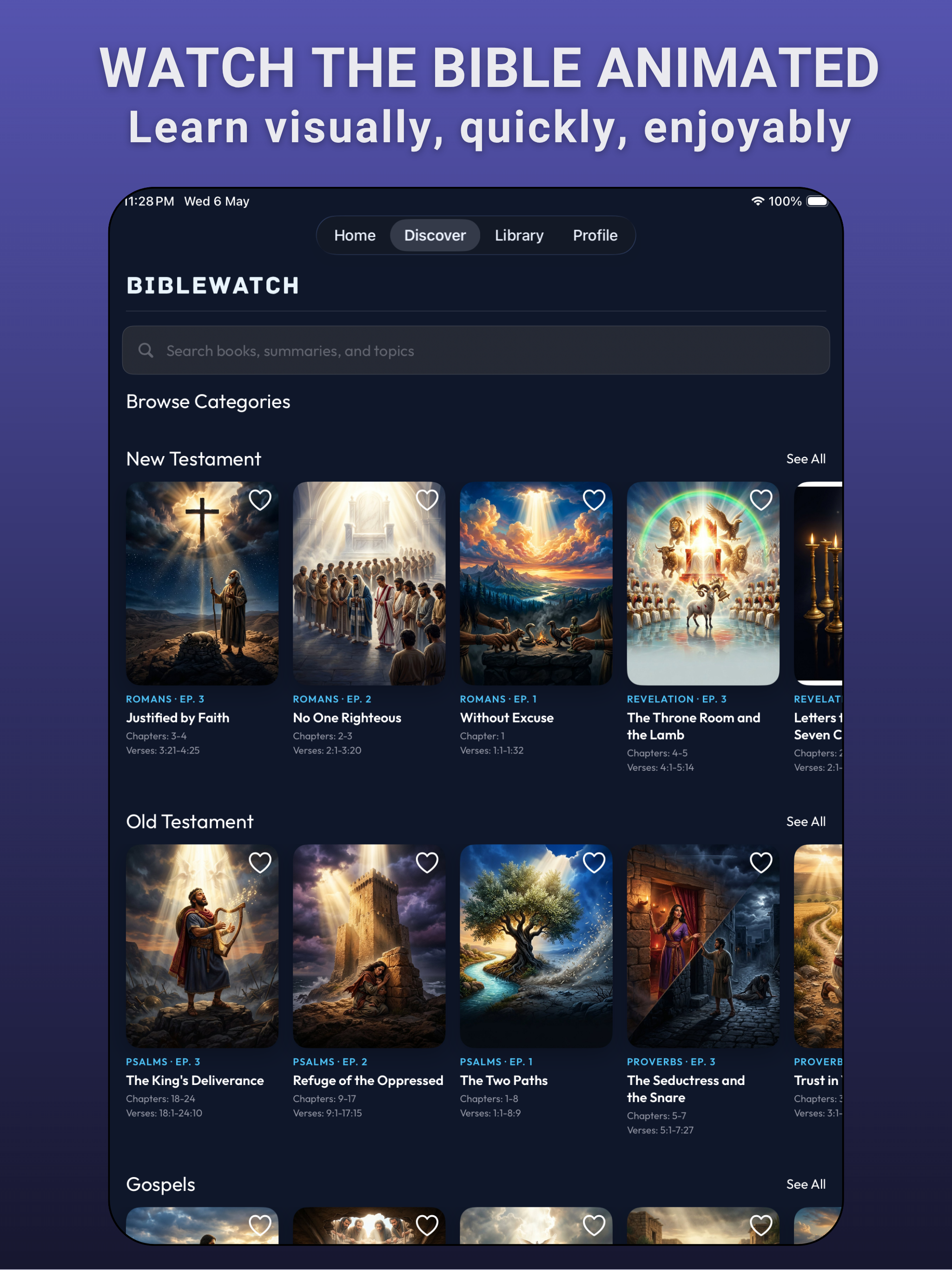 BibleWatch - Watch the Bible