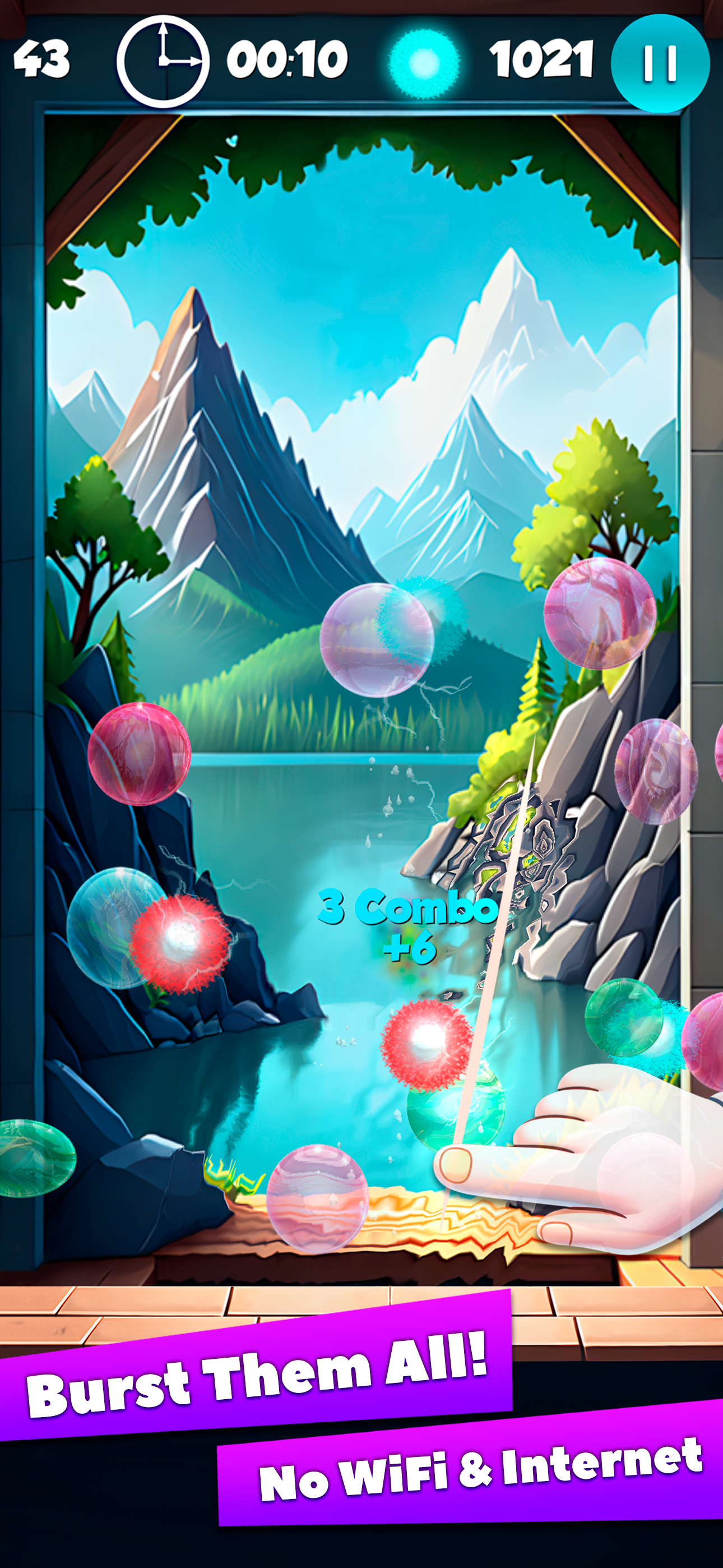 Bubble Pop: Fun & Cool Slice screenshot 5