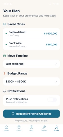 Florida Relocation Guide iPhone screenshot