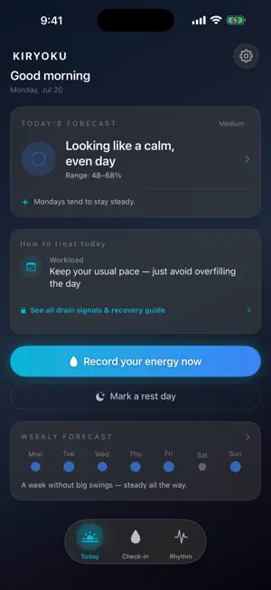 Energy Forecast - KIRYOKU screenshot 1