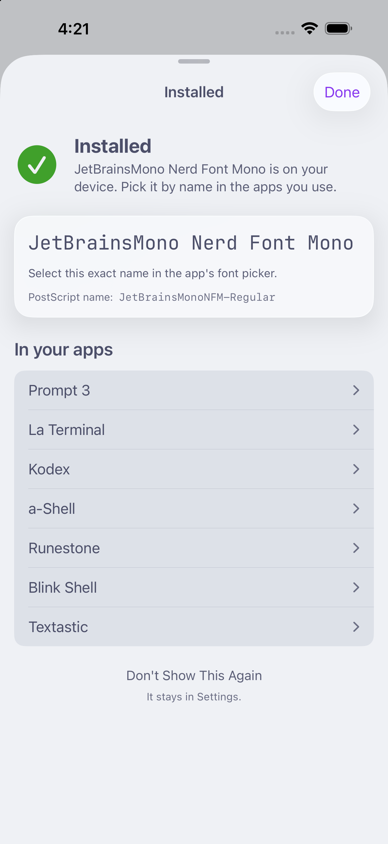 Screenshot