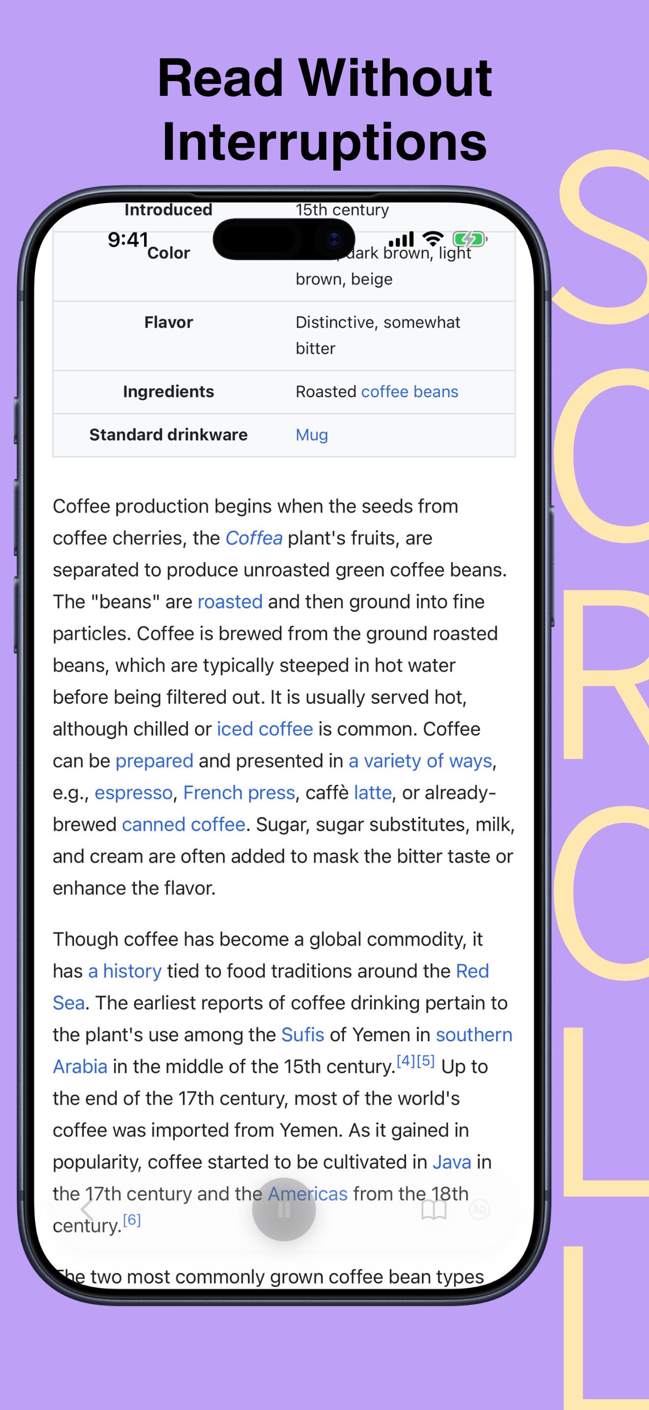 Scroll - Auto Scroll Browser screenshot 4