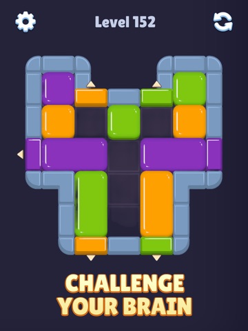 Color Row Puzzle iPad screenshot