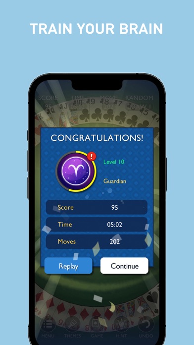 Solitaire Card: Classic Game iPhone screenshot 6 - Games app