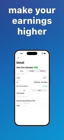 GoldDriver iPhone screenshot