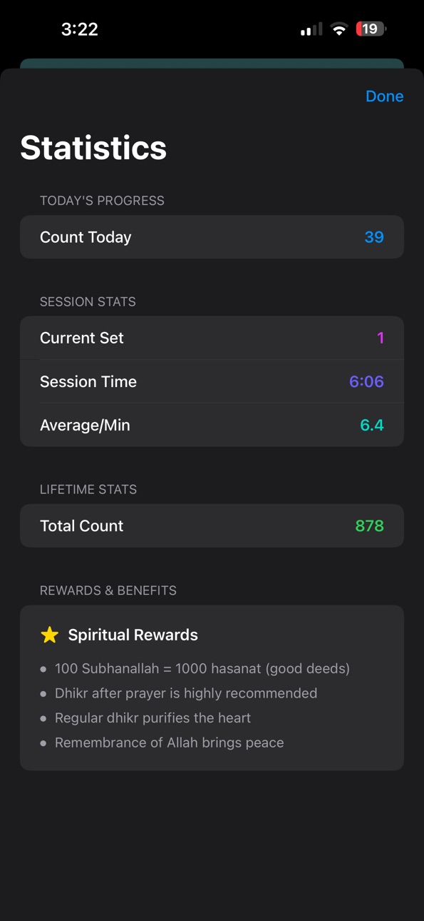 iPhone screenshot