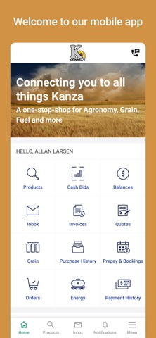 Kanza Coop Connect iPhone screenshot