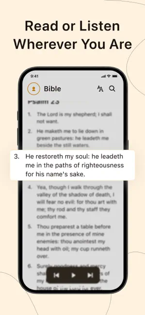 Bible Chat: Study, Daily Verse iPhone screenshot 3