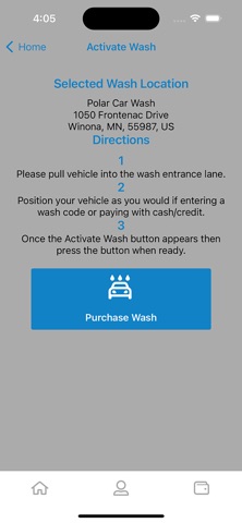 Polar Car Wash iPhone screenshot