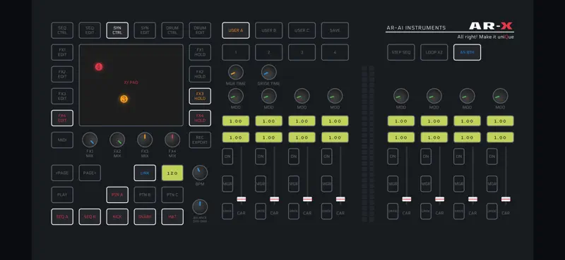 AR-X Groovebox screenshot 3 of 6