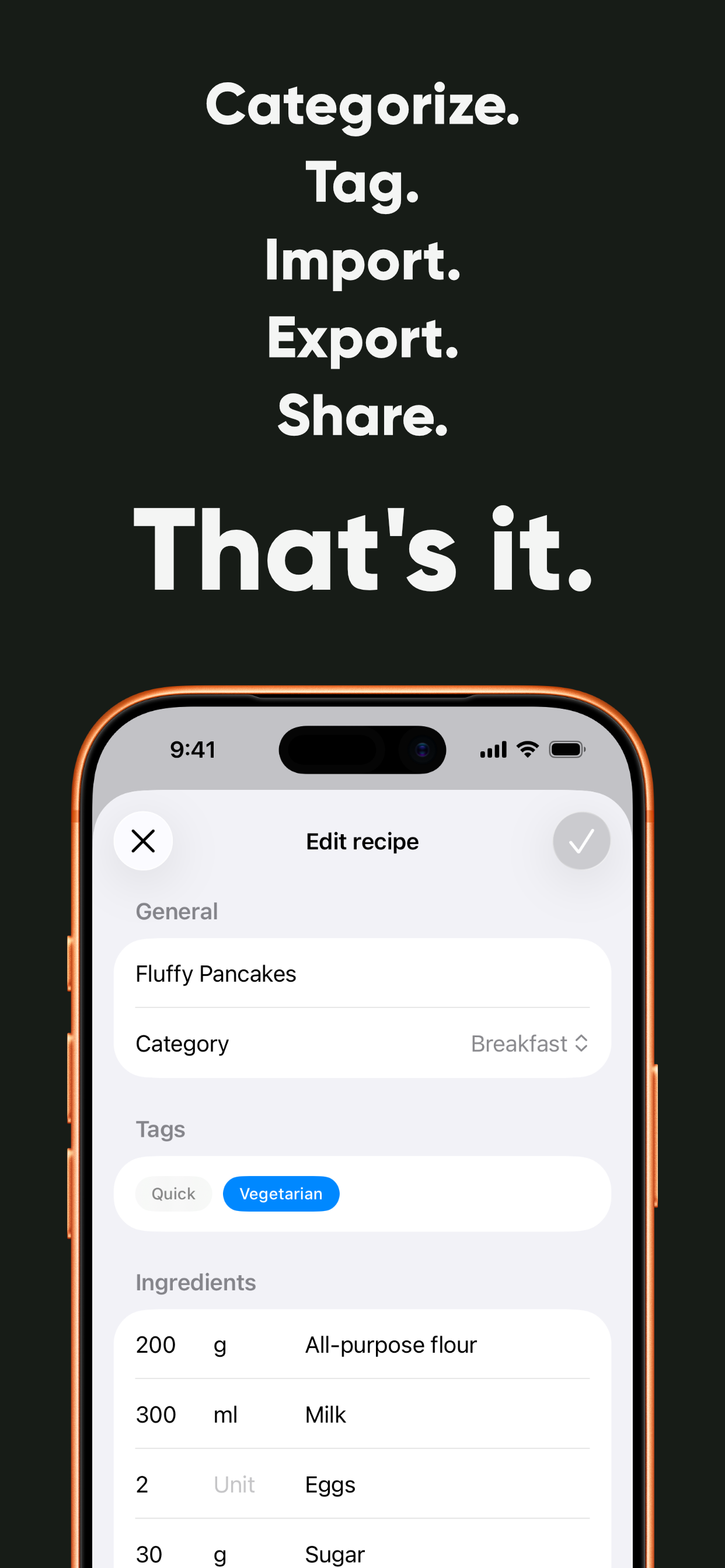 Dead Simple Cookbook screenshot 3