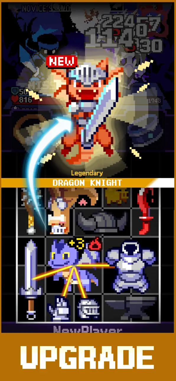 Overgeared Hero: Merge RPG iOS Mod IPA screenshot 2 - iOS game interface
