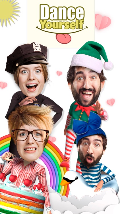 Dance Yourself – funny face screenshot-0