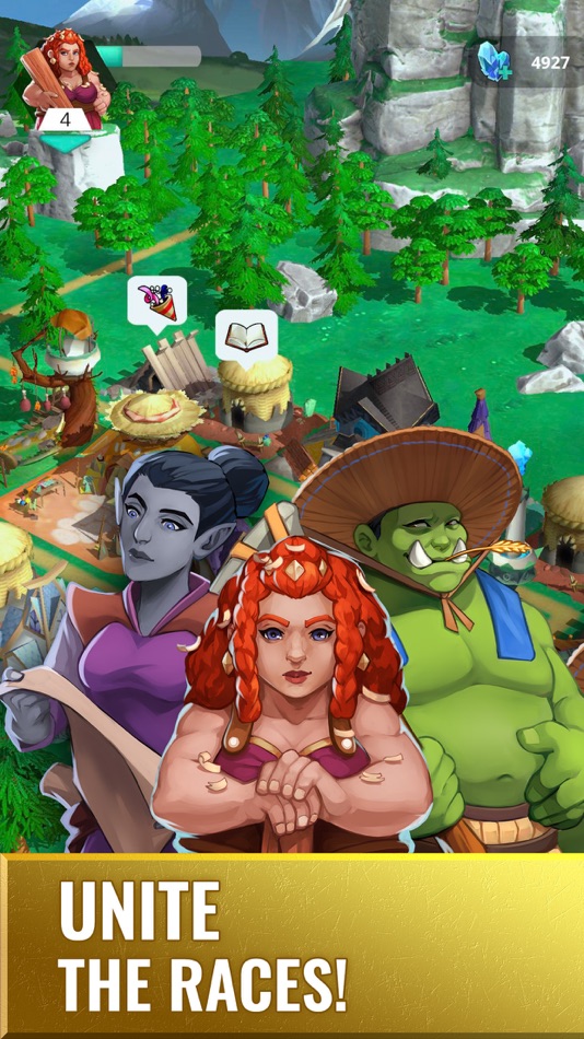 #5. SplitRealm: Build & Unite (iOS) Bởi: gamigo Publishing GmbH