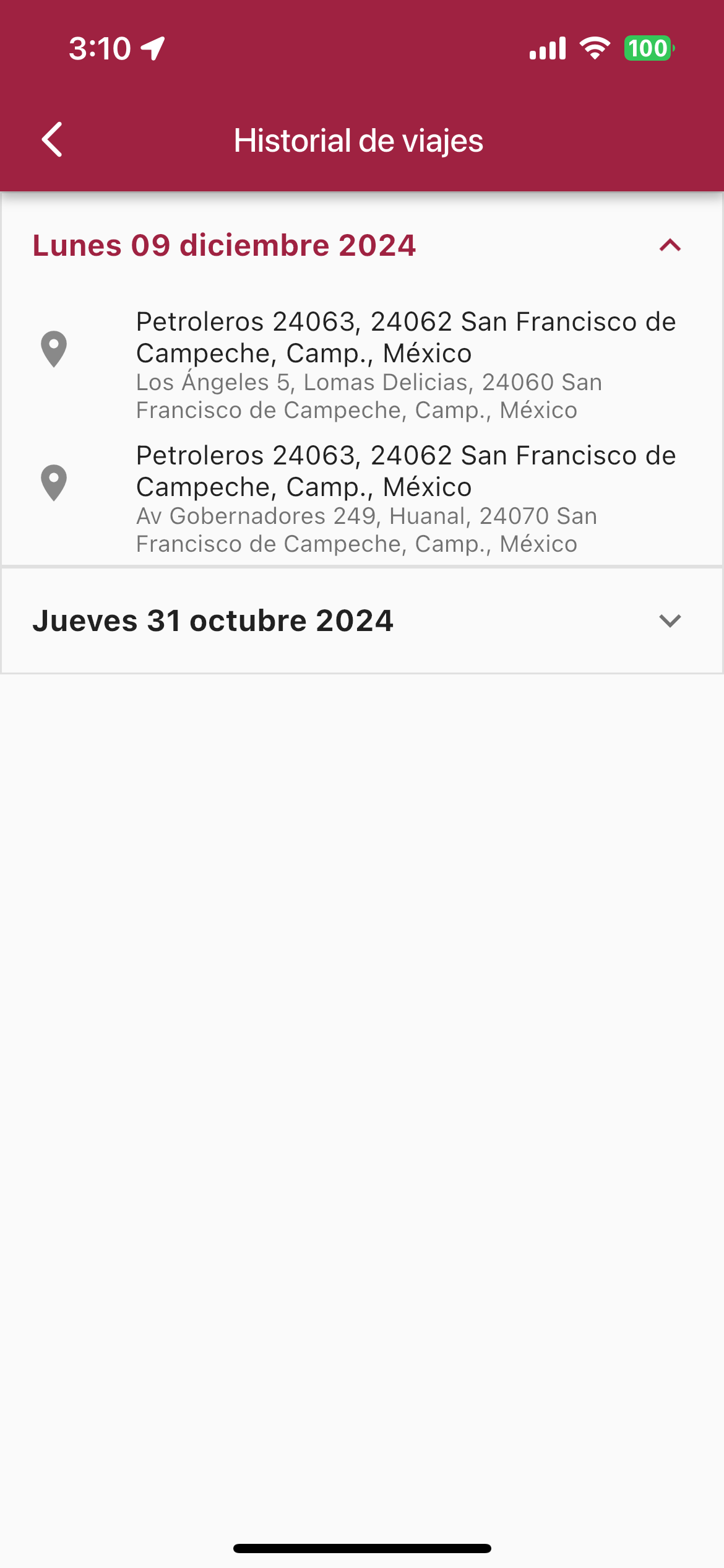 Taxi Campeche