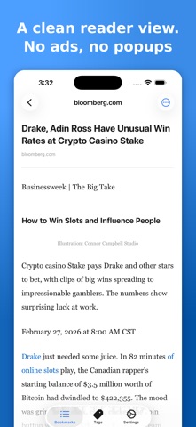 Marks: Bookmarks & Read Later Screenshot 4 of 8