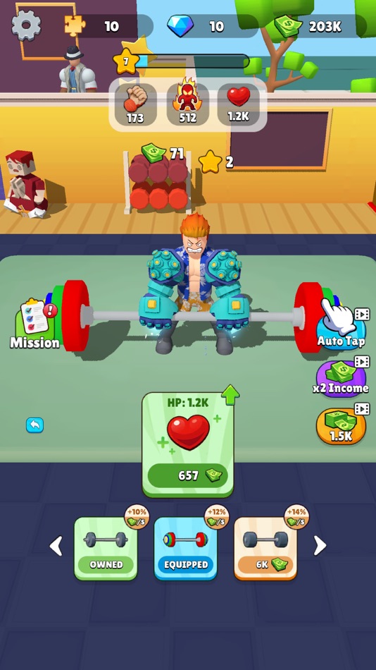 #4. Gym Super: Click Hero (iOS) 由: Ngo Hanh