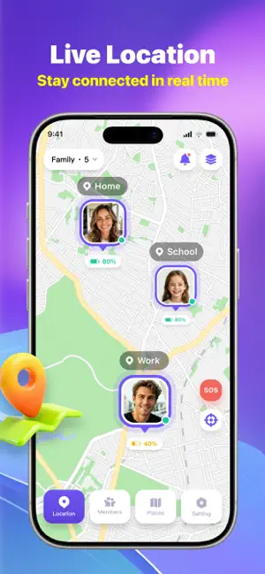 Locato: Family GPS Locator screenshot 1