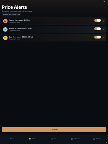 Scrap Metal Intel: Live Prices iPad screenshot