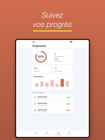 QCM Capacité Transport iPad screenshot
