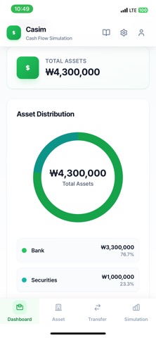 Cashflow: Asset Simulation screenshot