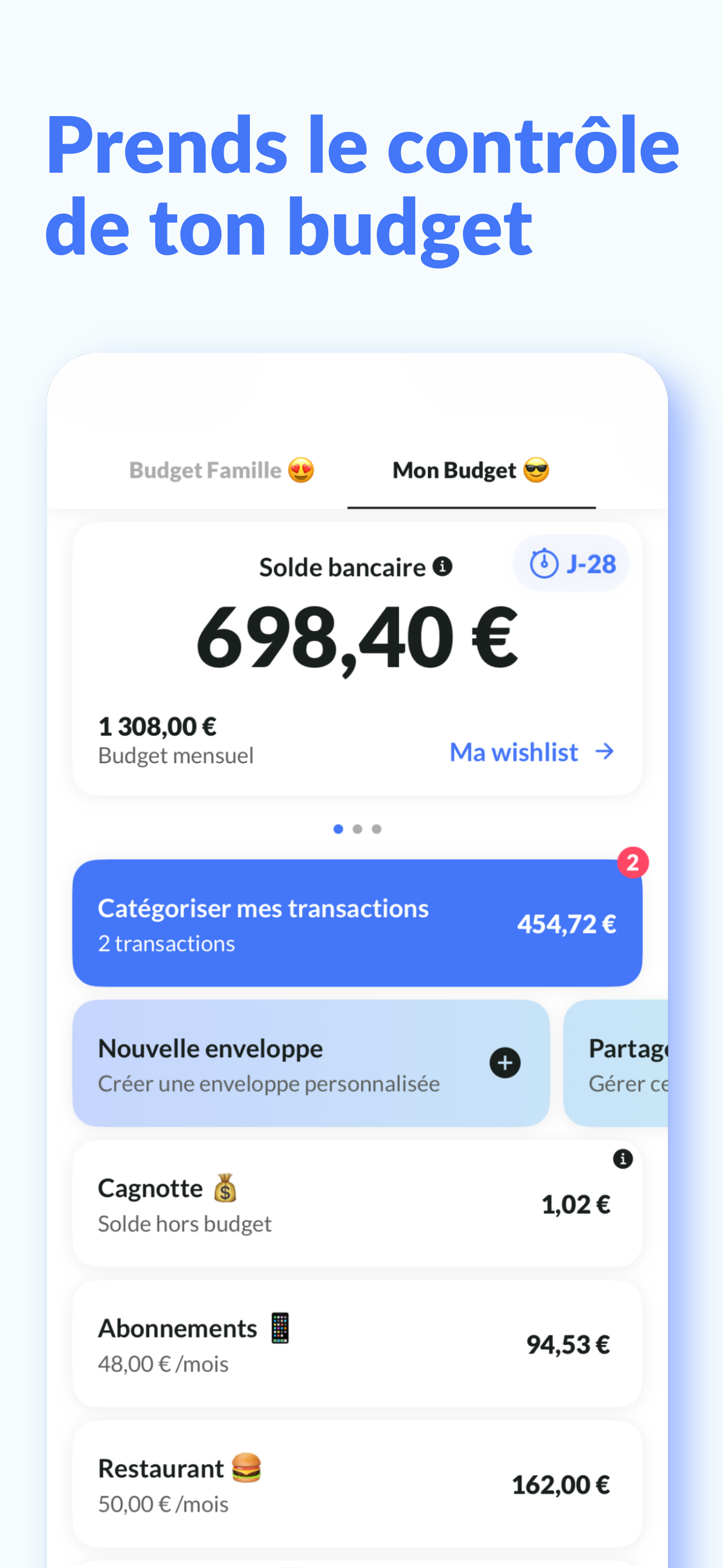 Budgeez – Budget & dépenses
