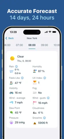 Meteored - Weather Radar App Store screenshot 3