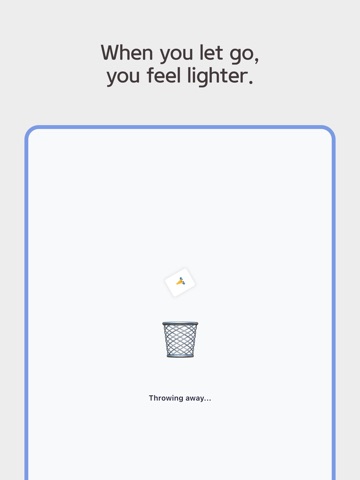 Mood Vent - Unsent messages iPad screenshot