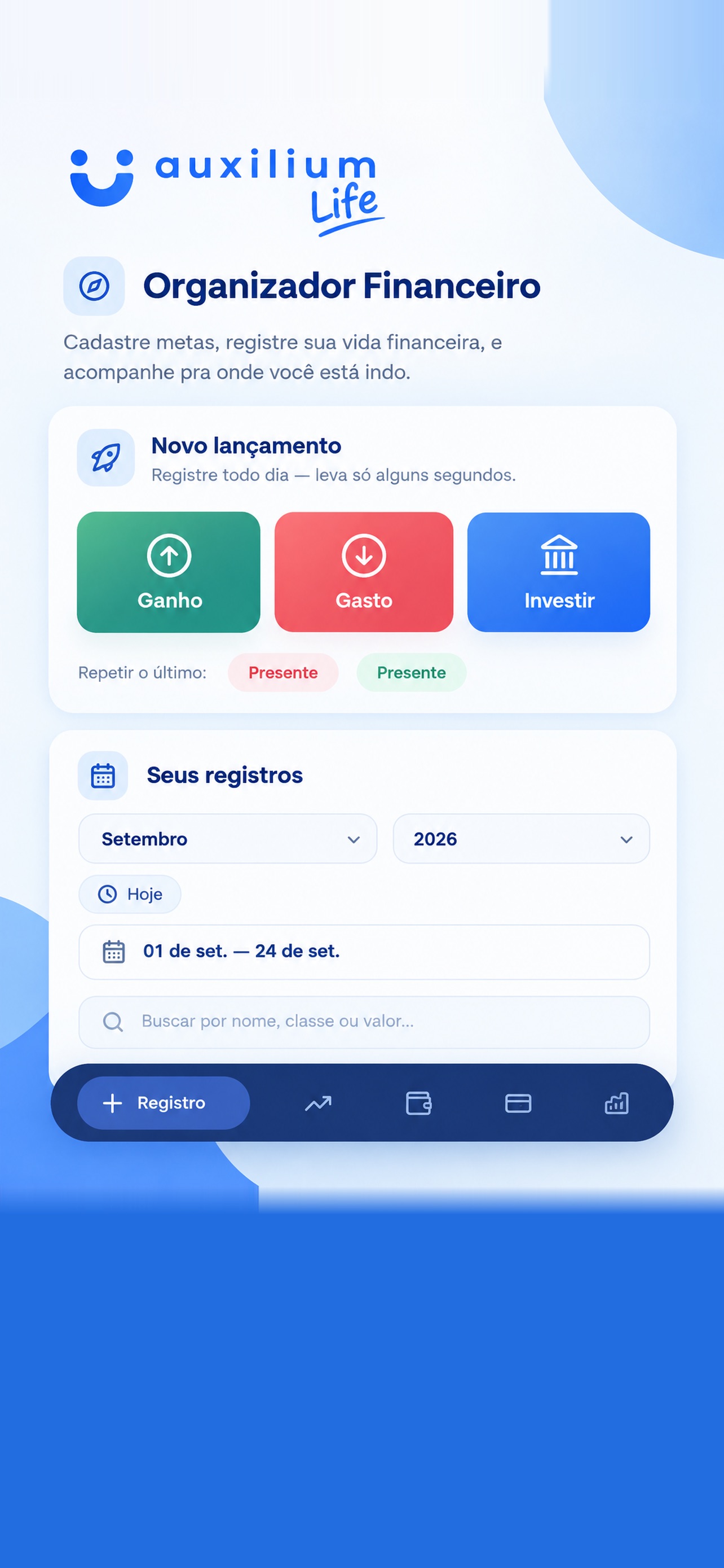 Screenshot 1 of Auxilium Life