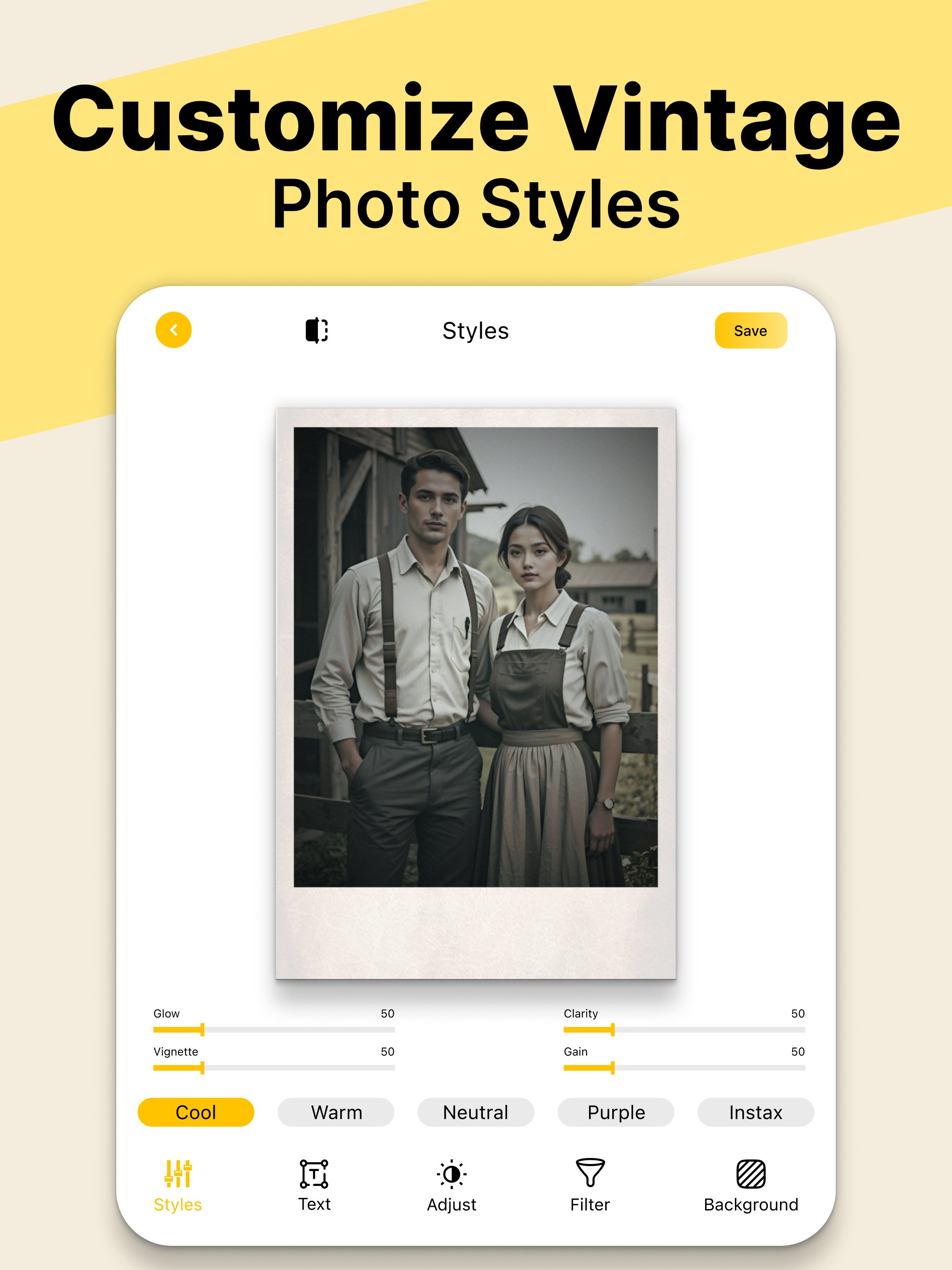 Vintage Instant Photo Maker screenshot 13