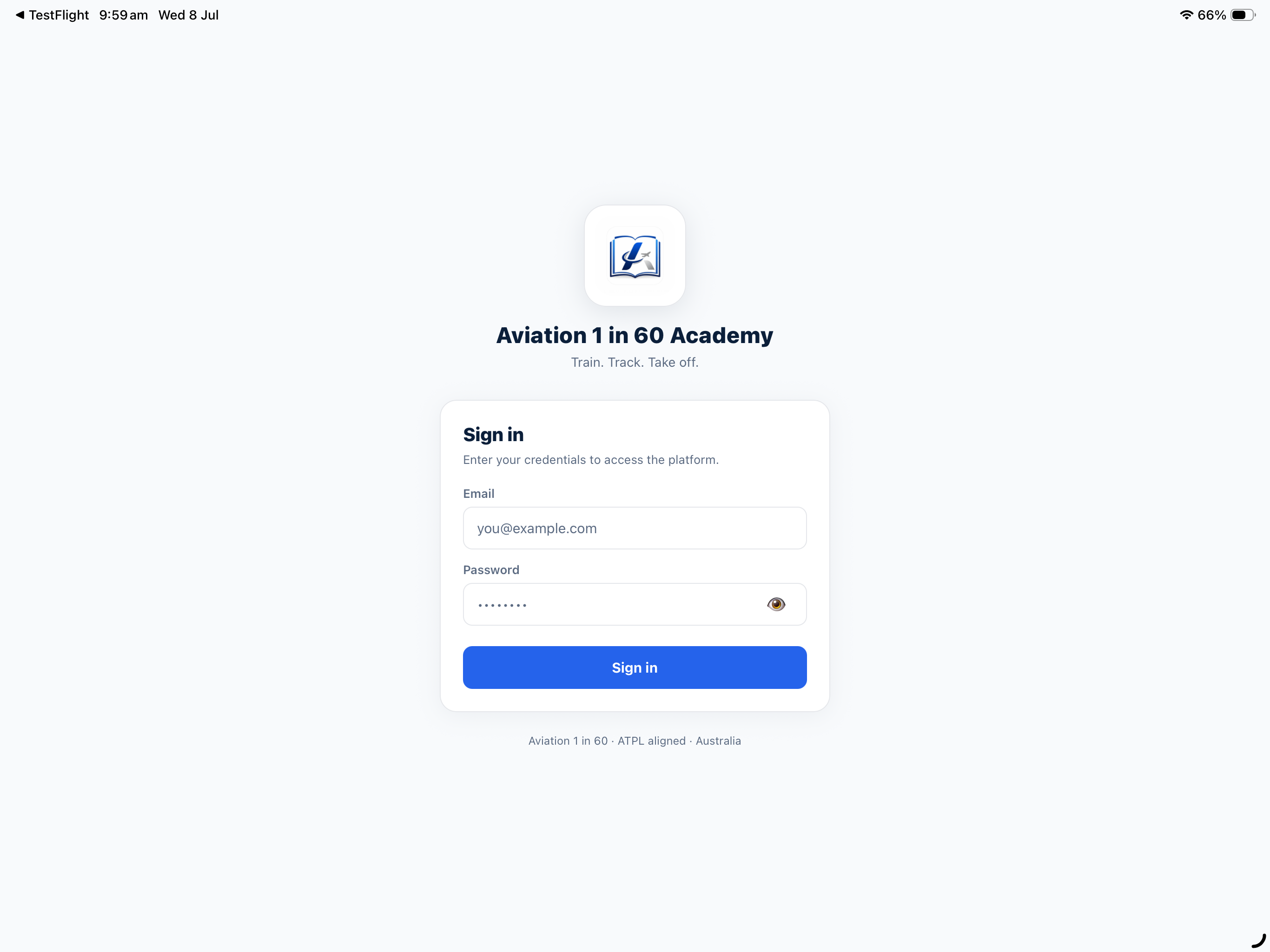 Aviation 1 in 60 Academy screenshot 5