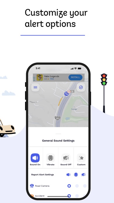 Cee: Speed Camera & Radar iPhone screenshot 3 - Navigation app