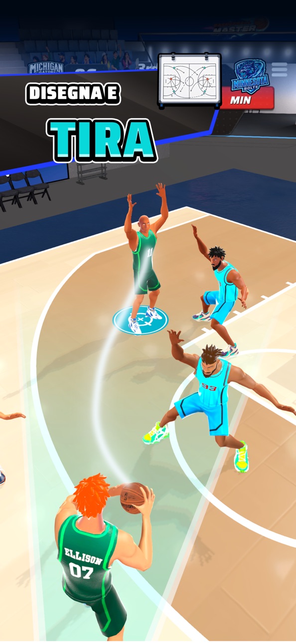 Basketball Master: Dunk Hero Hack screenshot 1 - iOS game interface