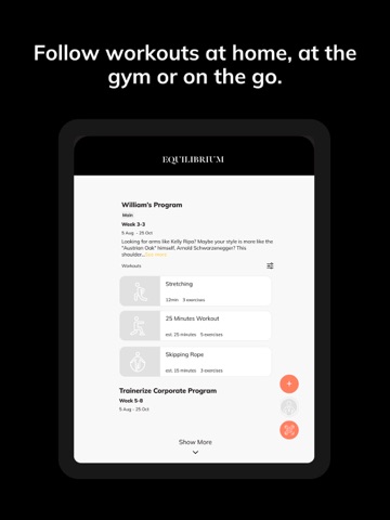 Equilibrium+ iPad screenshot