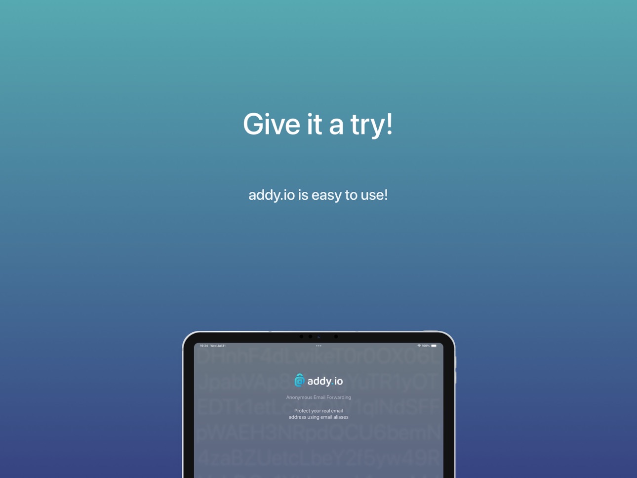iPad screenshot