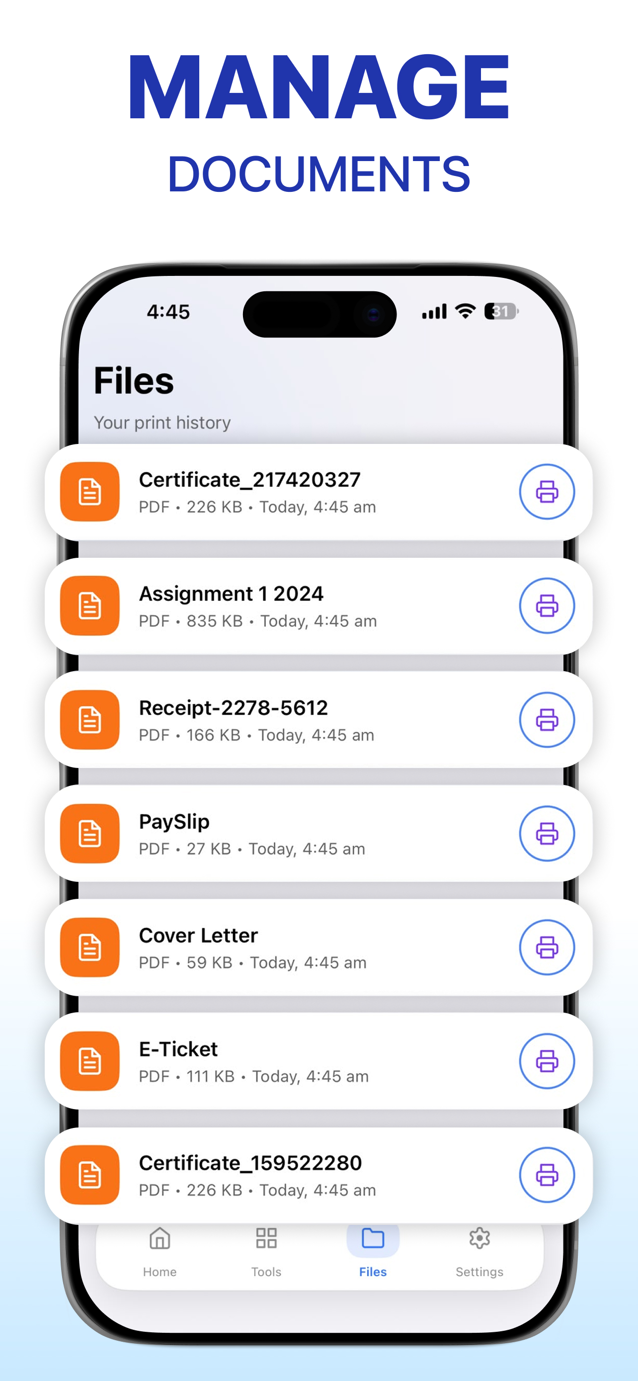 Smart Printer App- iPrint Scan screenshot 9