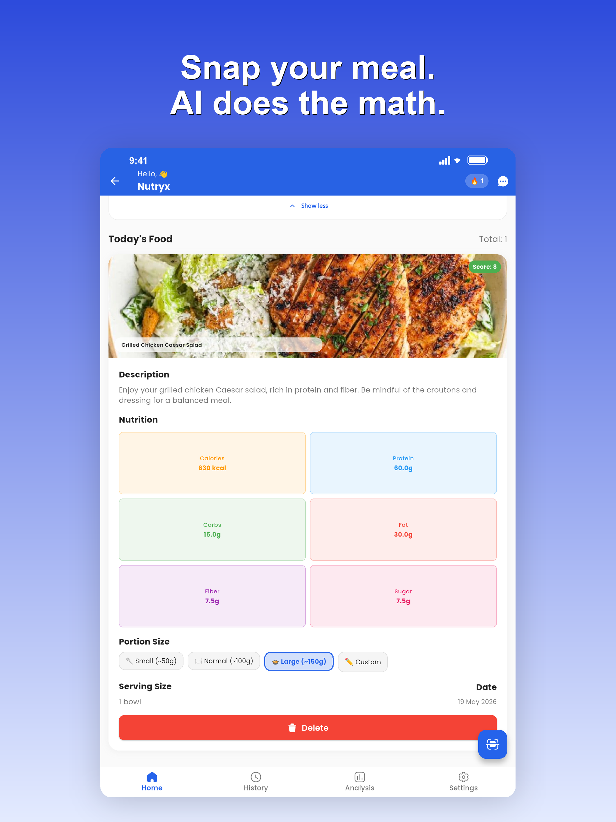 Nutryx: AI Calorie Counter screenshot 11