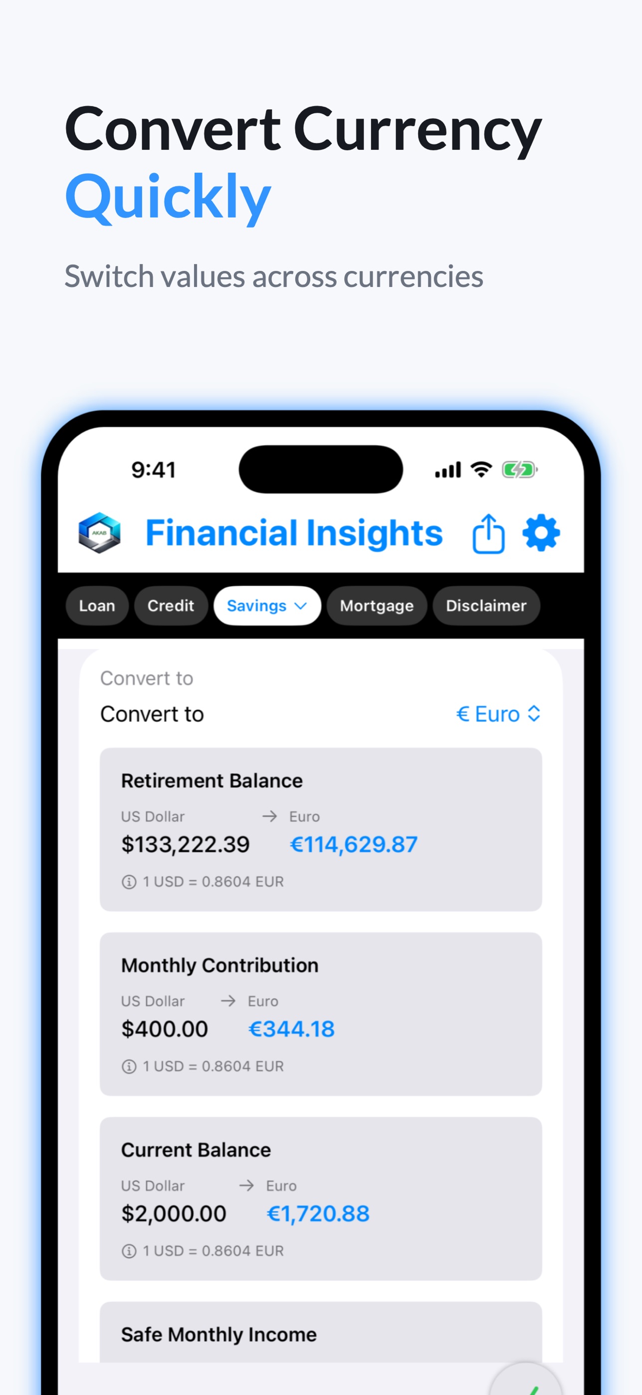 Screenshot 3 of FinSight - Finance Tools