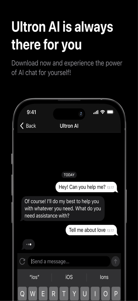 Ultron | AI Chatbot, Assistant screenshot 4