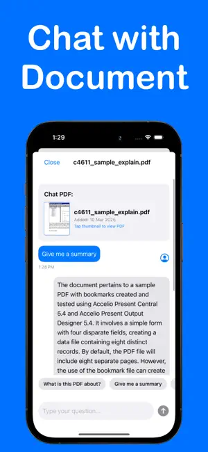 ChatPDF - AI Chat With PDF Doc screenshot 2
