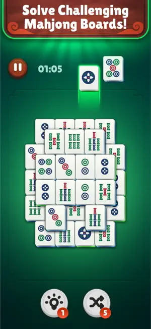 Mahjong Game - Real Solitaire screenshot 4