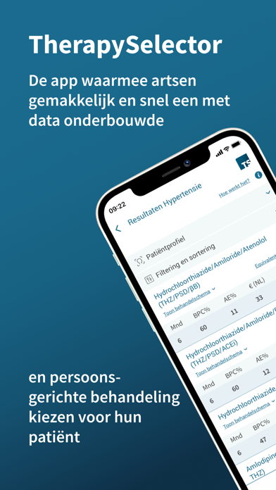 Screenshot #1 pour TherapySelector