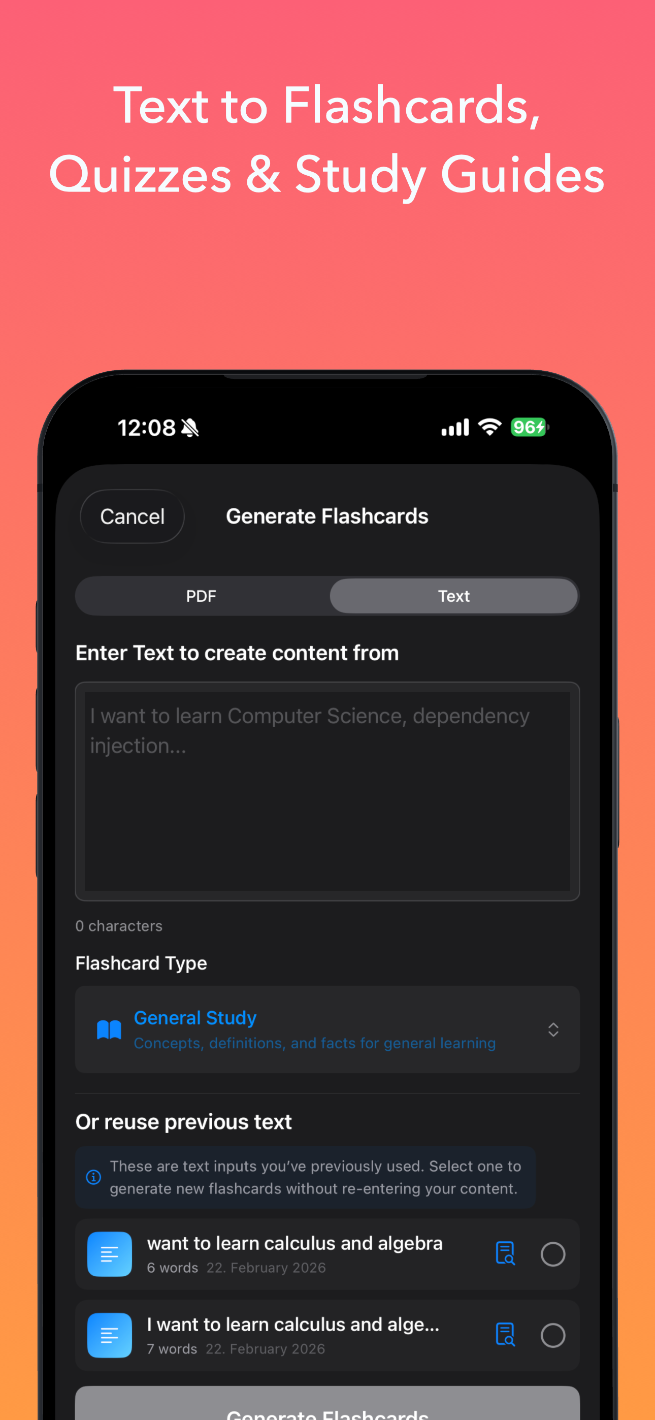 Studier: AI Flashcard, Quiz screenshot 5
