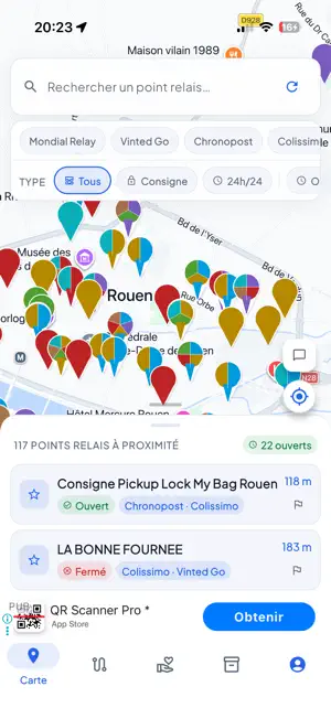SendIt - Relais & Colis screenshot 1