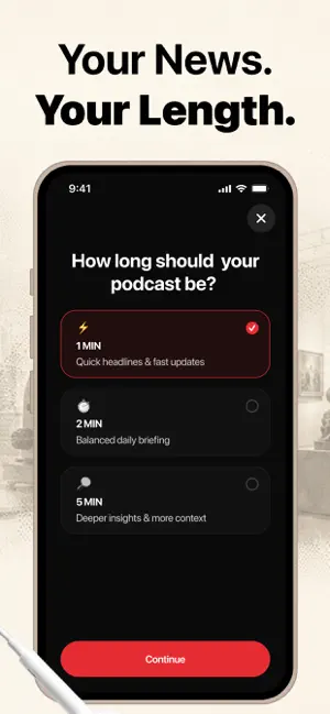 NewsBrief: AI News Podcast screenshot 4