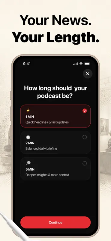 NewsBrief: Podcast Noticias IA screenshot 4 of 6