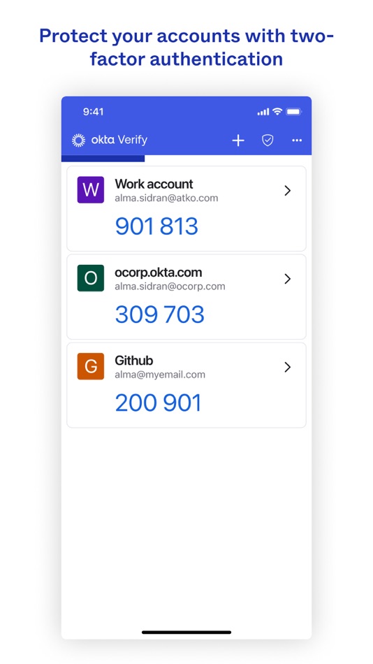 #2. Okta Verify (macOS) De: Okta, Inc.