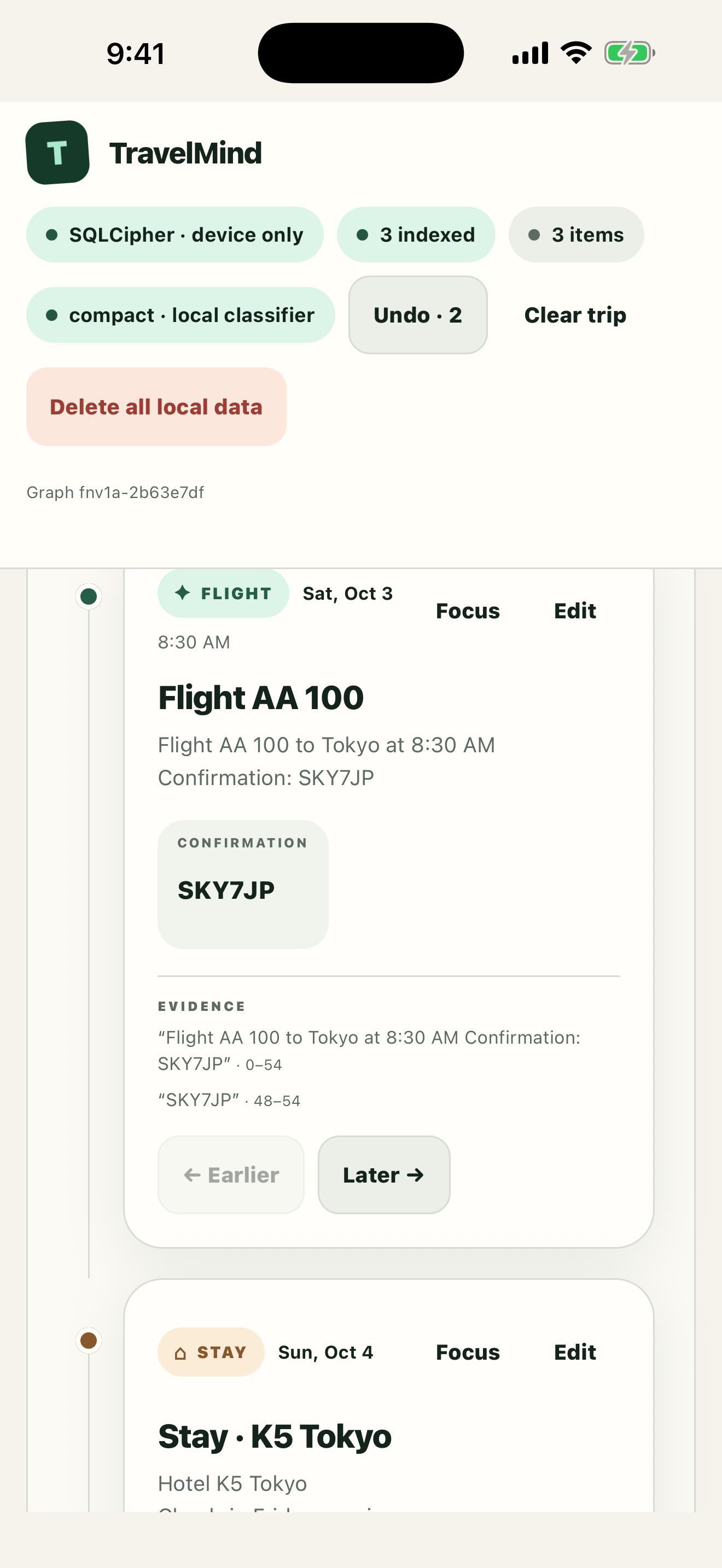 Smart Journey: Offline Trips screenshot 3