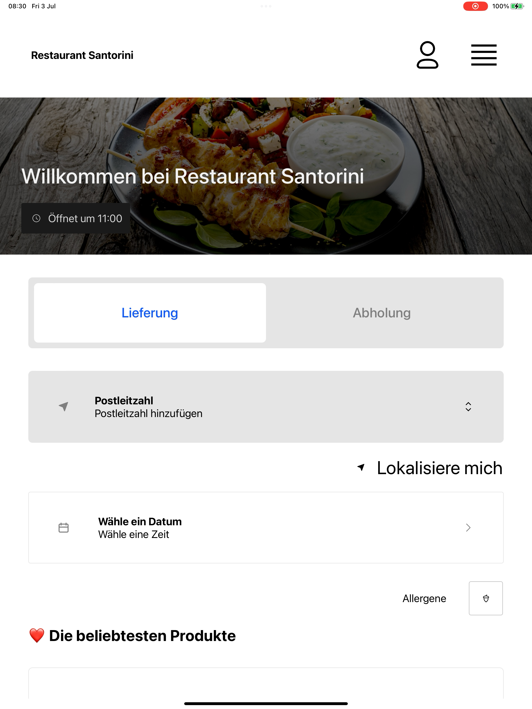 Restaurant Santorini AT screenshot 13