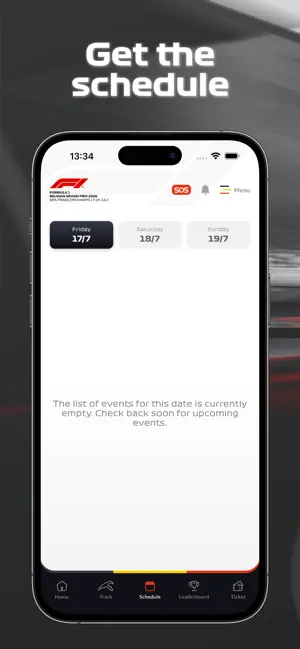 Formula 1 Belgian Grand Prix iPhone screenshot 3